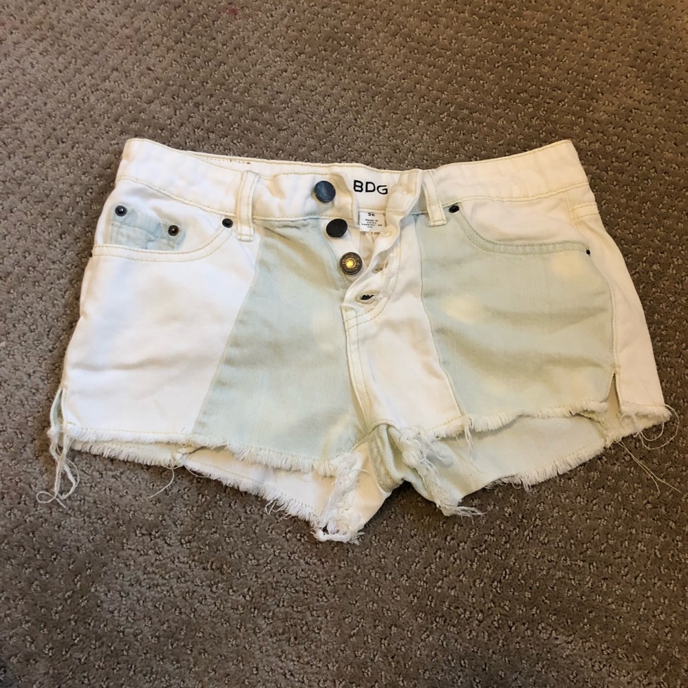 BDG distressed denim shorts
